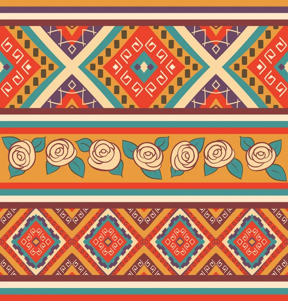 Seamless navajo pattern — Stock Vector