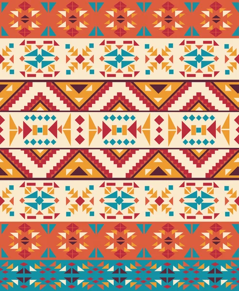 Kolorowy wzór aztec — Wektor stockowy