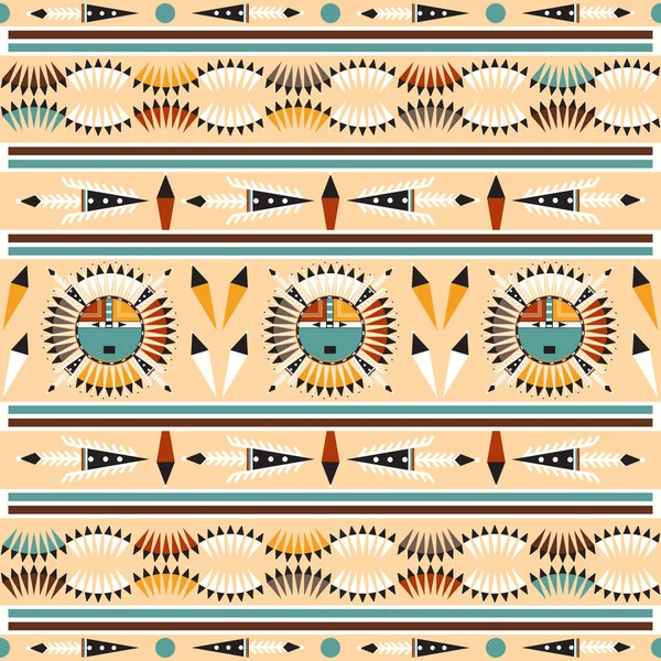 Seamless navajo pattern — Stock Vector