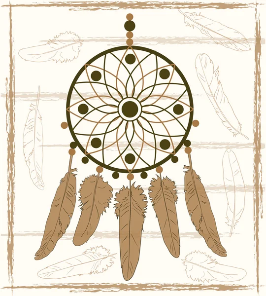 Dream catcher — Stock Vector