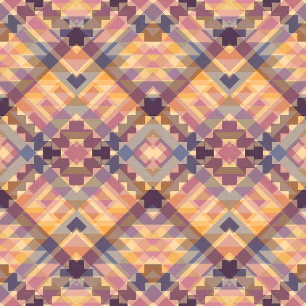 Modèle navajo coloré sans couture — Image vectorielle