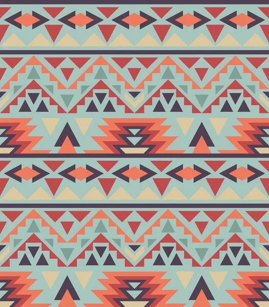 Nahtlose bunte Navajo-Muster — Stockvektor