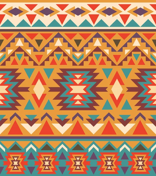 Modèle navajo sans couture — Image vectorielle