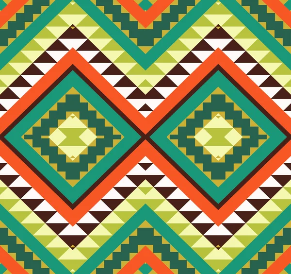 Naadloze kleurrijke navajo patroon — Stockvector