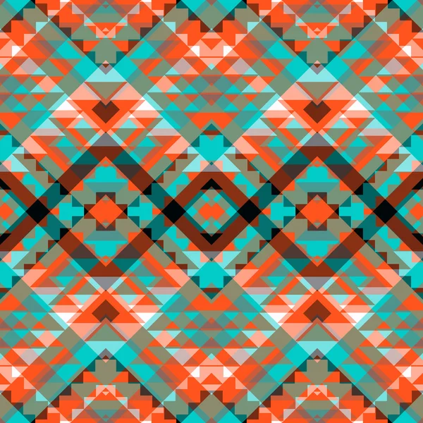 Безшовний барвистий візерунок навахо — стоковий вектор