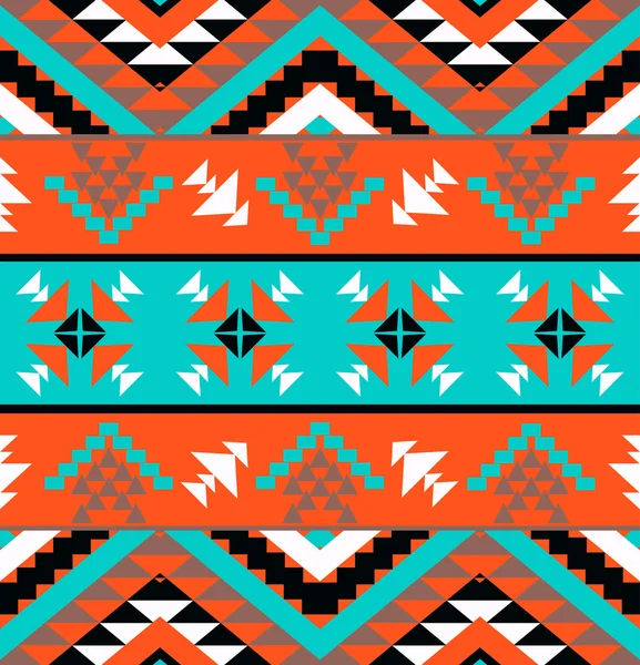 kesintisiz renkli navajo desen