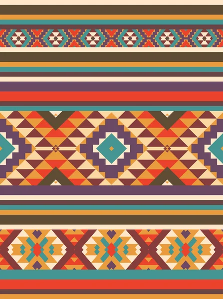 kesintisiz renkli navajo desen