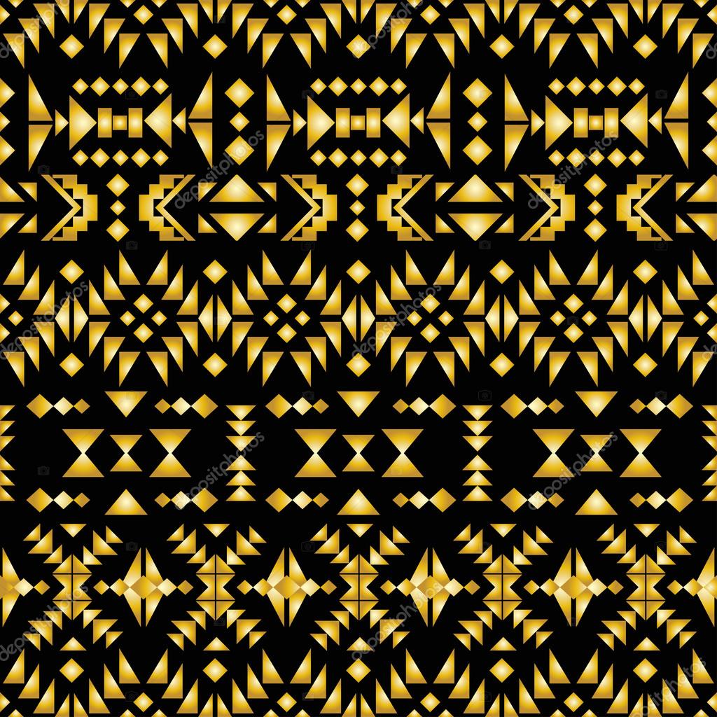 style art déco transparente motif aztèque — Image vectorielle Smirno