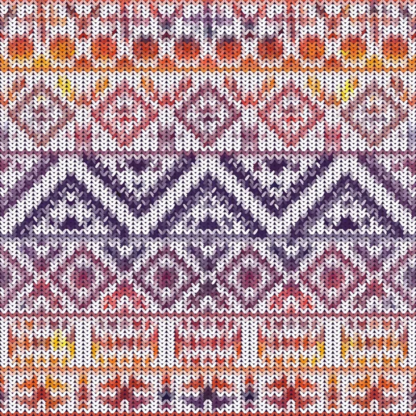 Patrón navajo de punto — Archivo Imágenes Vectoriales