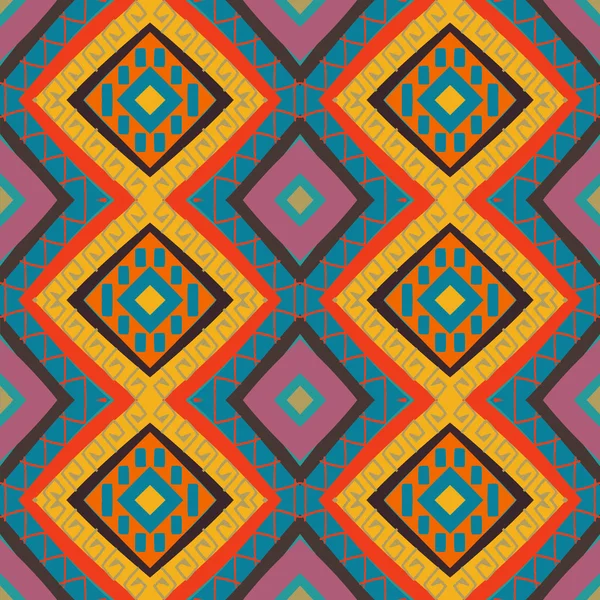 Modèle navajo coloré — Image vectorielle