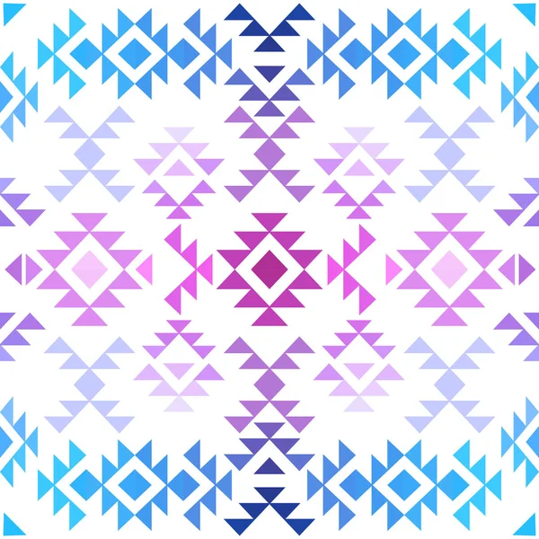 Colorful ethnic pattern — Stock Vector