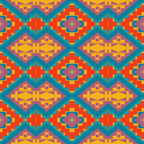 Patrón navajo colorido — Archivo Imágenes Vectoriales