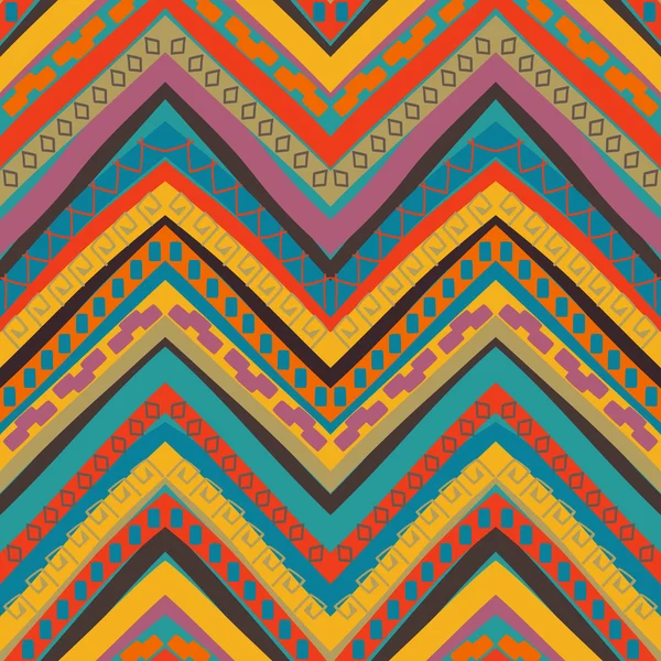 Patrón navajo colorido — Vector de stock