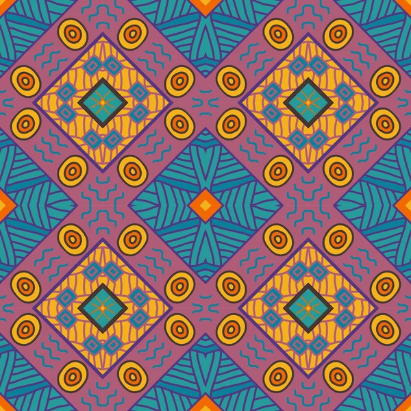 Seamless ethnic pattern — Stock Vector