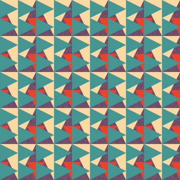 Naadloos geometrisch patroon — Stockvector