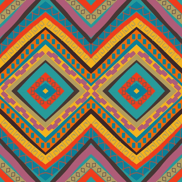 Colorful navajo pattern — Stock Vector