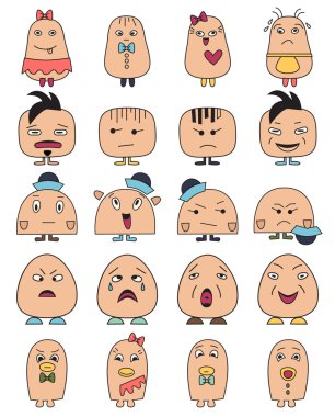 Komik karakterler avatarları