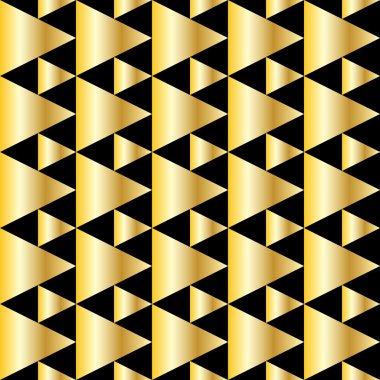 Art deco geometrik desen