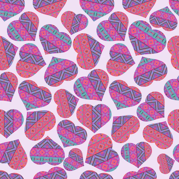 Valentine's day pattern background — Stock Photo, Image