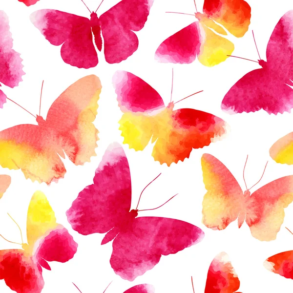 Butterflies seamless background — Stock Photo, Image