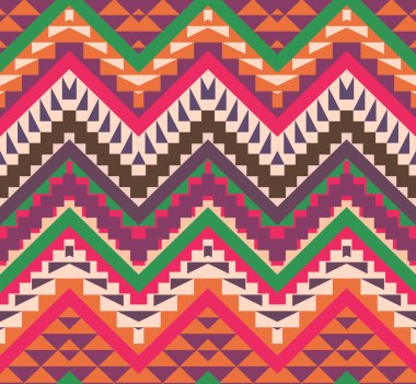 renkli etnik desen