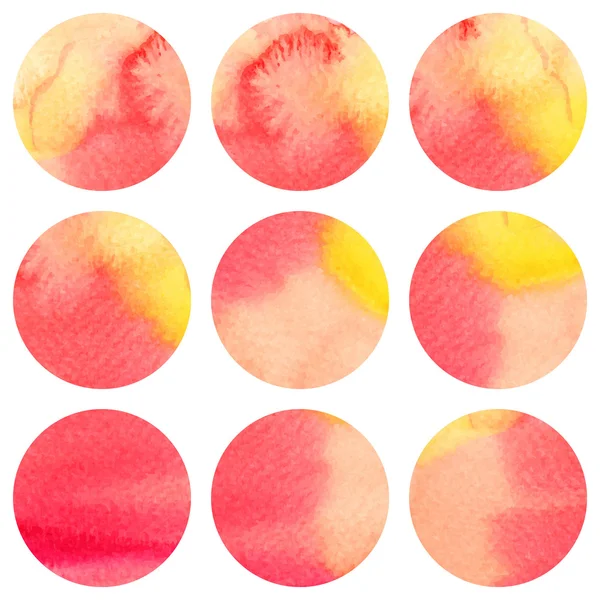 Watercolor spots Set — Stock Photo, Image