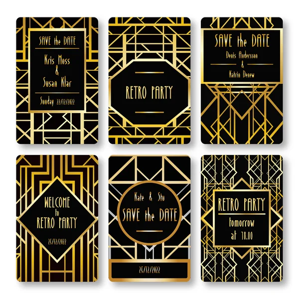 Art deco şablonları