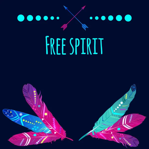 tüyler etnik tebrik kartı