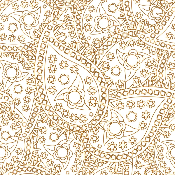 Seamless Paisley background — Stock Photo, Image