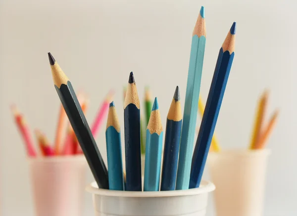 Set of color pencils — Stock Photo, Image