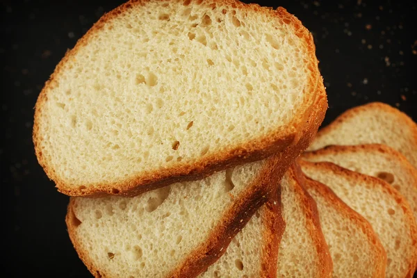 Pão fatiado saboroso — Fotografia de Stock