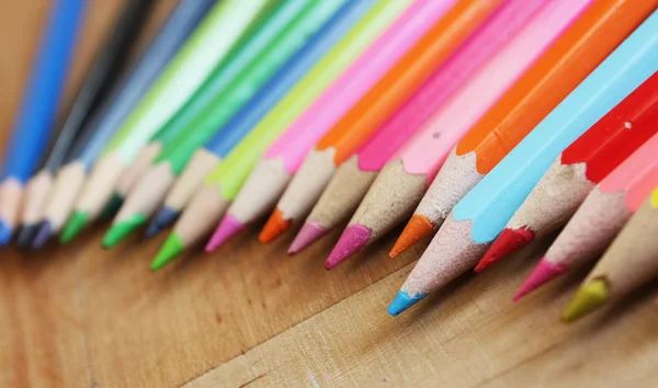 Set of color pencils — Stock Photo, Image