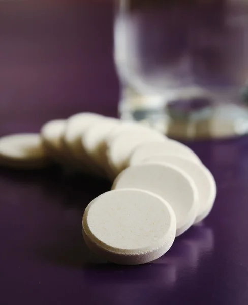 Scattered pills for health care — Stock Photo, Image