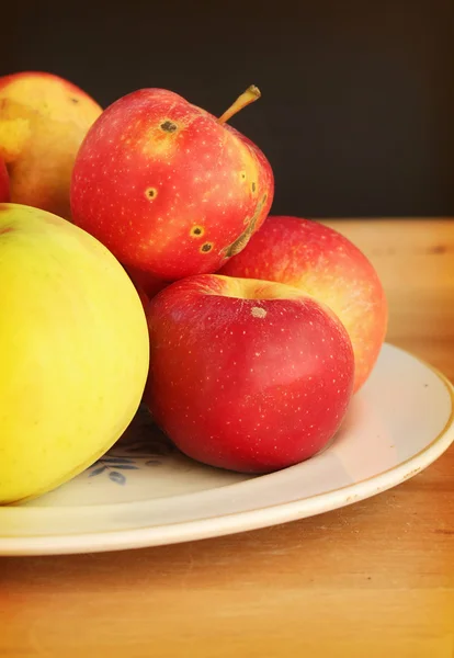 Autumn apples — Stock Photo, Image