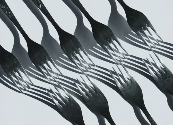 Keuken vorken concept — Stockfoto
