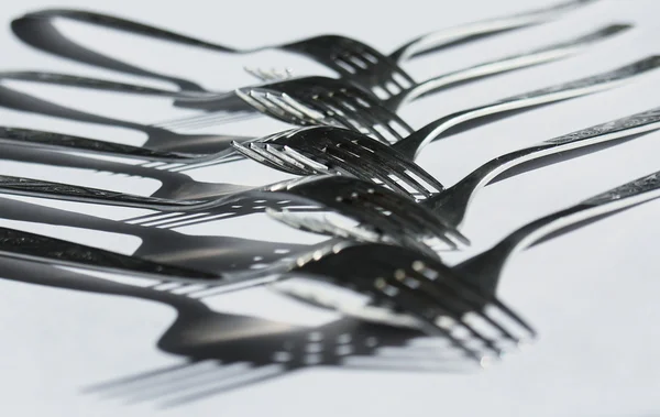 Kitchen forks concept — Stock Photo, Image