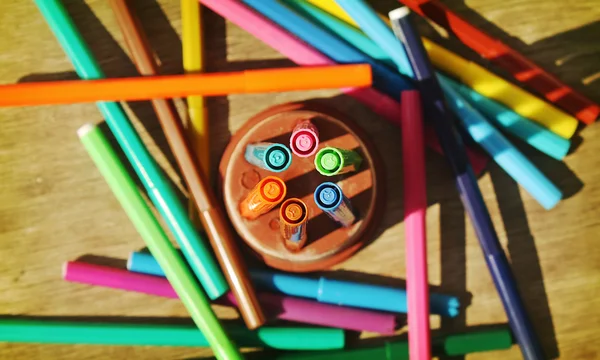 Color pens — Stock Photo, Image