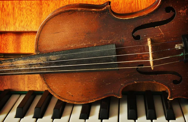 Hermoso violín — Foto de Stock