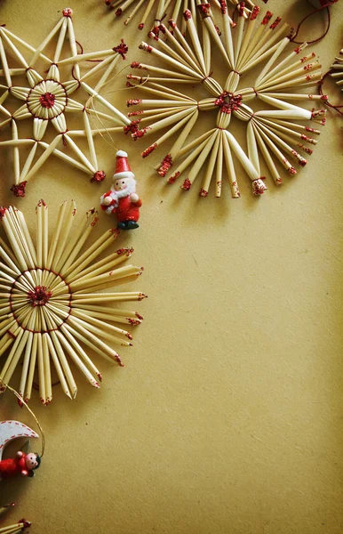 Fondo con juguetes de Navidad —  Fotos de Stock