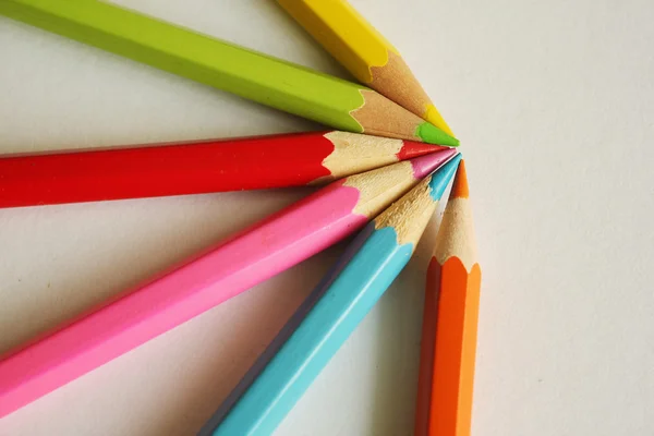 Set of color pencils — Stock Photo, Image