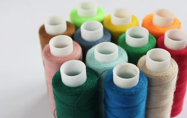 Set of color threads — Stock Photo, Image