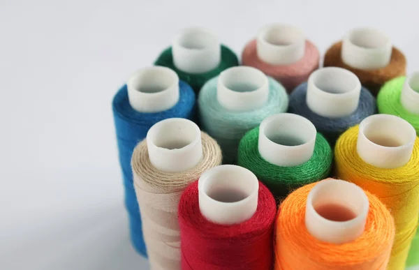 Set of color threads — Stock Photo, Image