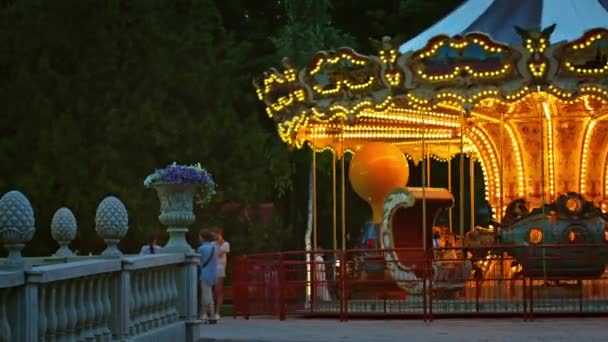 Merry-go-round — Video Stock