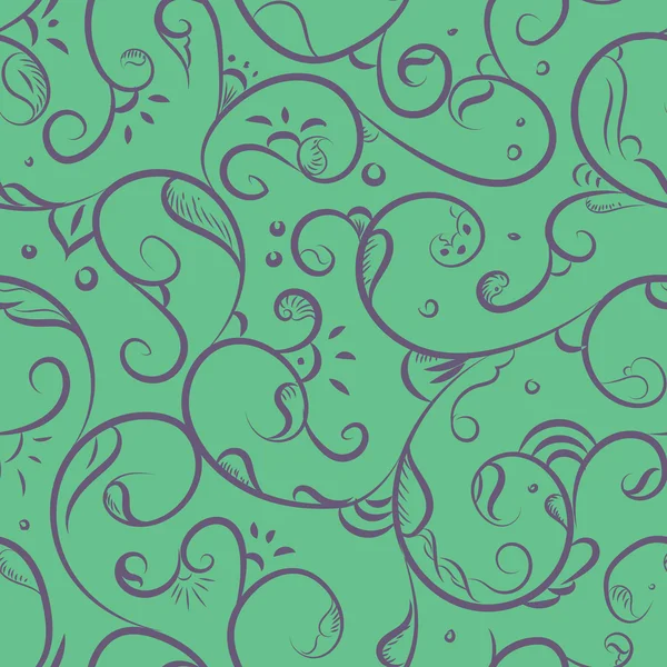 Motif floral Iznik — Image vectorielle