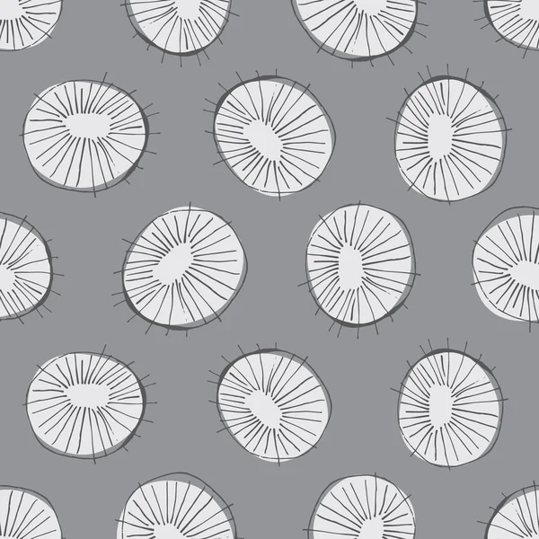 Abstract circles seamless pattern — Stock Vector