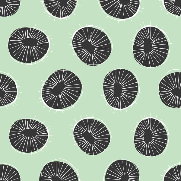 Abstract circles seamless pattern — Stock Vector