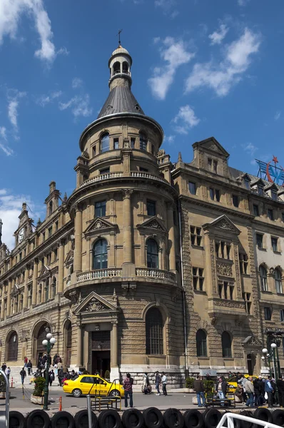 Haydarpaşa tren istasyonu ve tersane, Istanbul — Stok fotoğraf