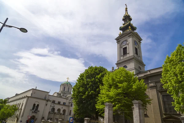 Gereja Katedral St. Michael Archangel di Belgrade — Stok Foto