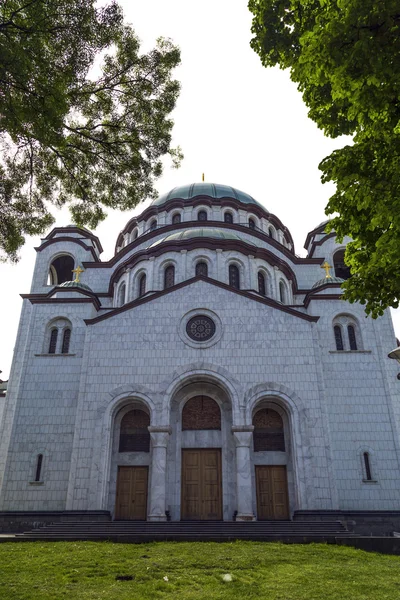 Serbian Orthodox Christian Church Sava Belgrade Serbia — Stock Photo, Image