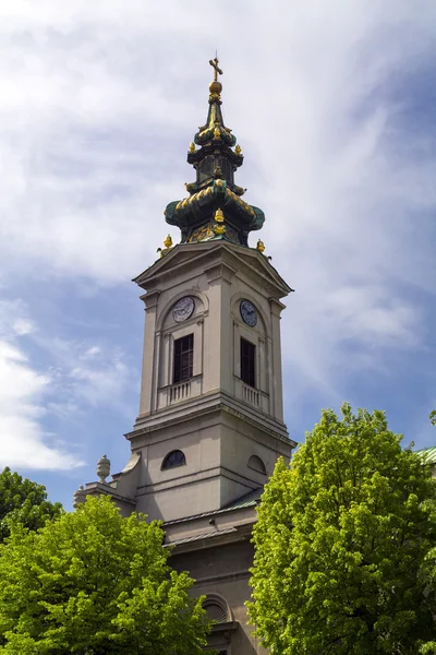 Собору Церква святого Михаїла Архангела в Белграді — стокове фото